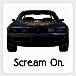 Scream On 2 Sticker